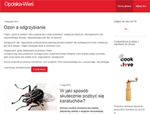 Tablet Screenshot of opolska-wies.pl
